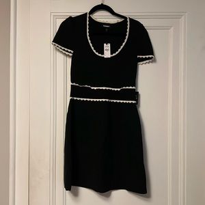 Express Black Short Sleeve Dress